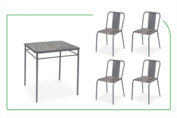 muebles hosteleria sillas y mesas COLECCION MAX ACERO